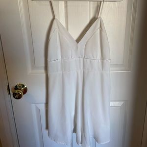 White Romper